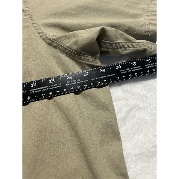 Wrangler Flex for Comfort Khaki Short Sleeve Button-Up Shirt 3XL - Picture 6 of 10